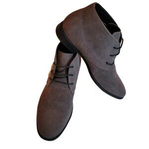 Asos Men's Faux Suede Chukka Boots Gray Size 8